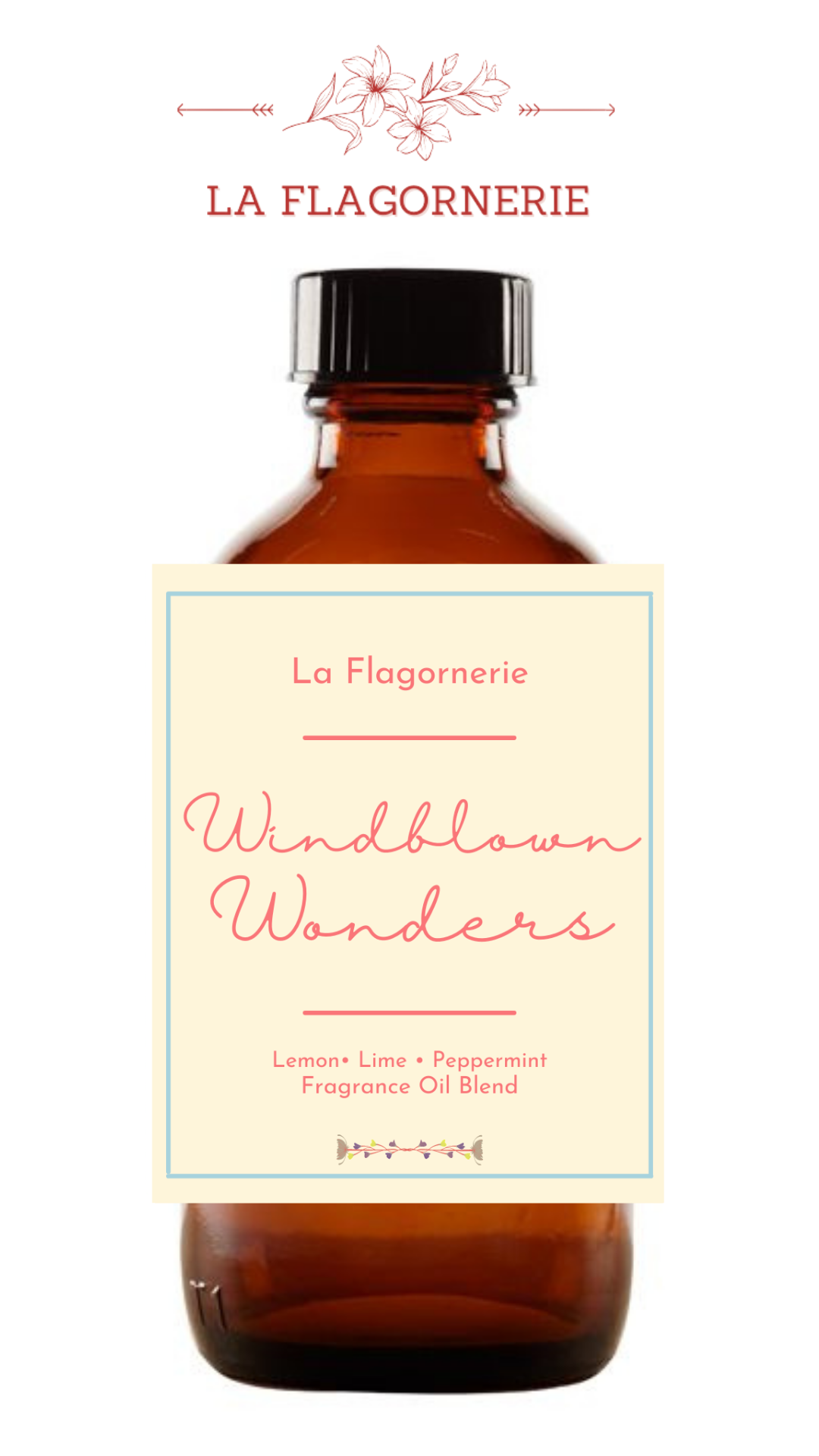 Windblown Wonders Fragrance Oil Blend (Lemon, Lime, Peppermint)
