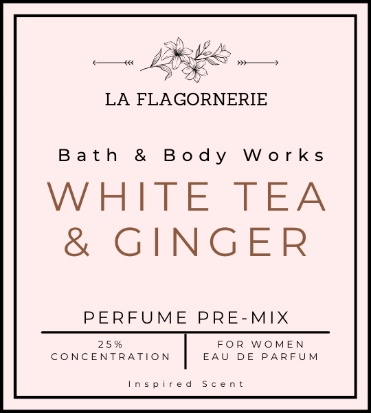 White Tea and Ginger | Perfume Premix