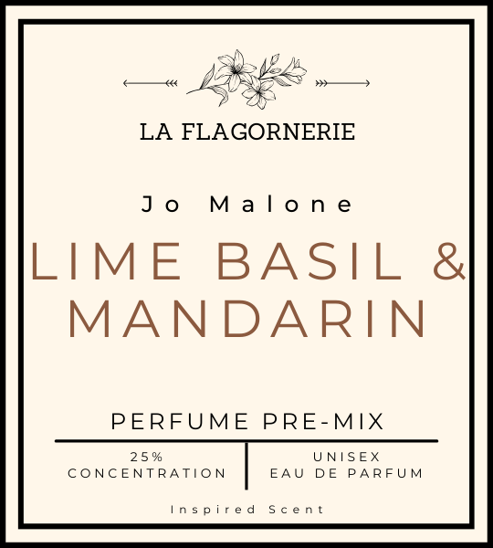 Lime Basil and Mandarin | Perfume Premix