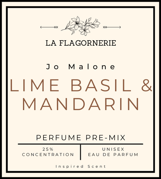 Lime Basil and Mandarin | Perfume Premix