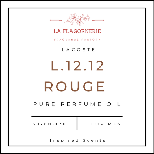 L.12.12 Rouge(Red) Fragrance Oil | Inspired Scent