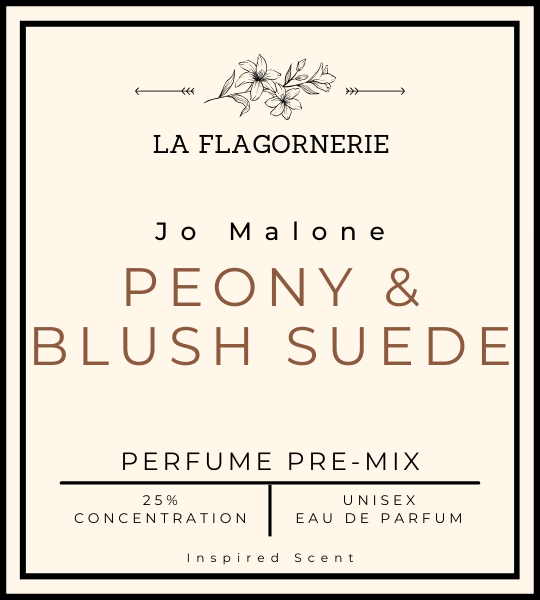 Peony and Blush Suede | Perfume Premix