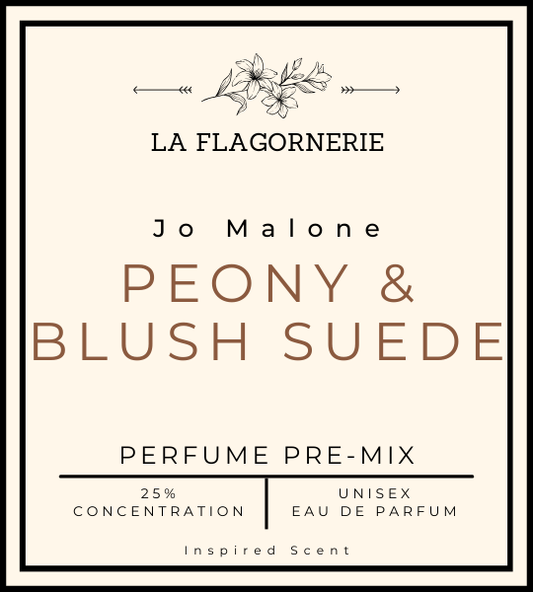 Peony and Blush Suede | Perfume Premix