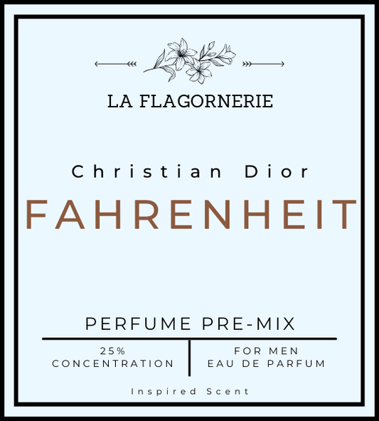 Fahrenheit | Perfume Premix