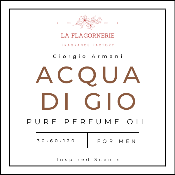 Acqua di Gio Fragrance Oil | Inspired Scent