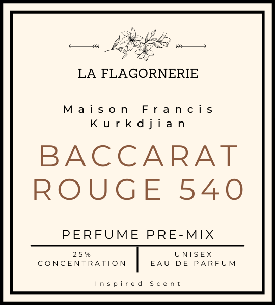 Rouge 540 | Perfume Premix