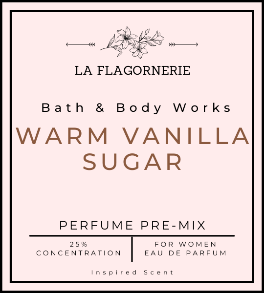 Warm Vanilla Sugar  | Perfume Premix