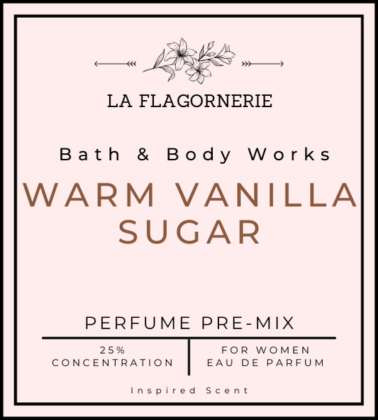 Warm Vanilla Sugar  | Perfume Premix