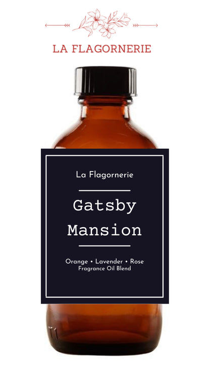 Gatsby Mansion Fragrance Oil Blend (Orange, Lavender, Rose)