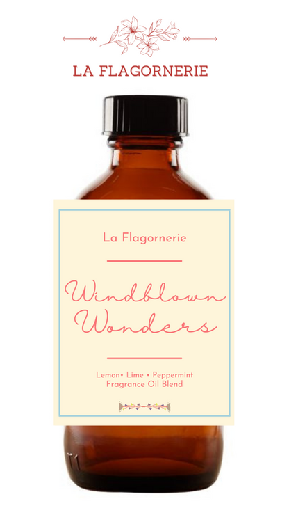 Windblown Wonders Fragrance Oil Blend (Lemon, Lime, Peppermint)