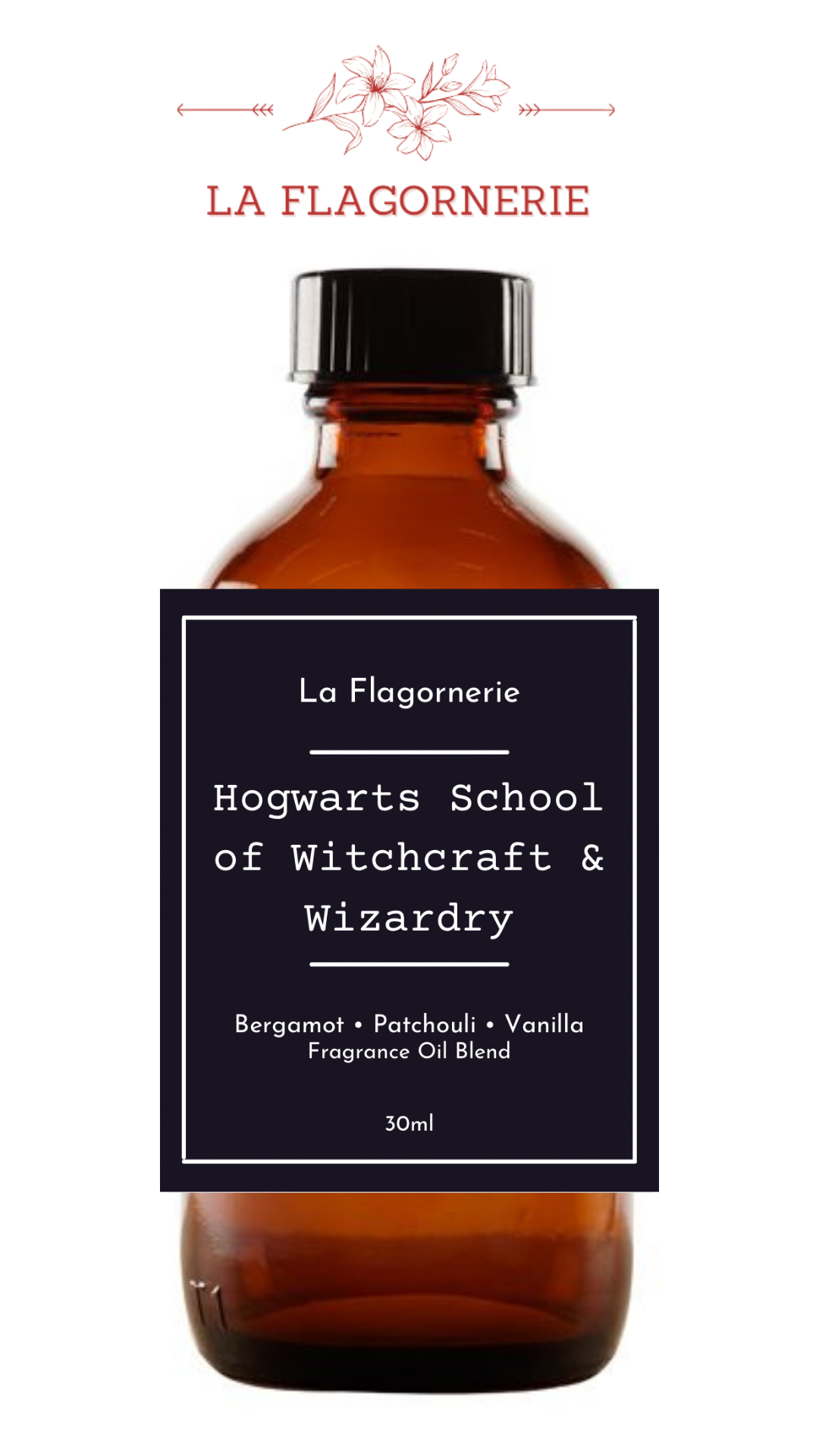 Hogwarts Fragrance Oil Blend (Bergamot, Patchouli, Vanilla)