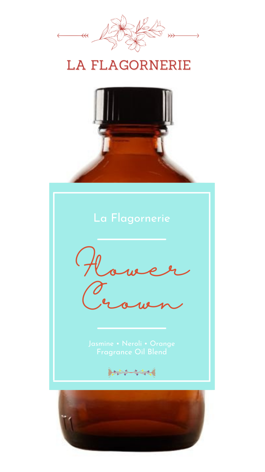 Flower Crown Fragrance Oil Blend (Jasmine, Neroli, Orange)