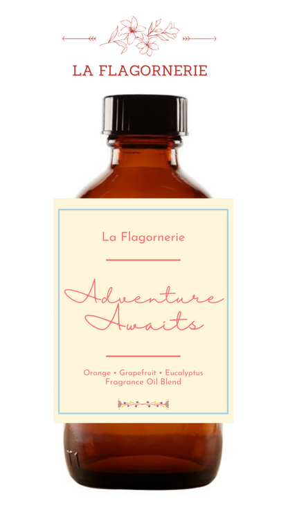 Adventure Awaits Fragrance Oil Blend (Orange, Grapefruit, Eucalyptus)