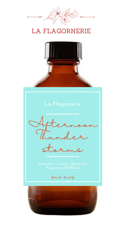 Afternoon Thunderstorms Fragrance Oil Blend (Lavender, Lemon, Spearmint)
