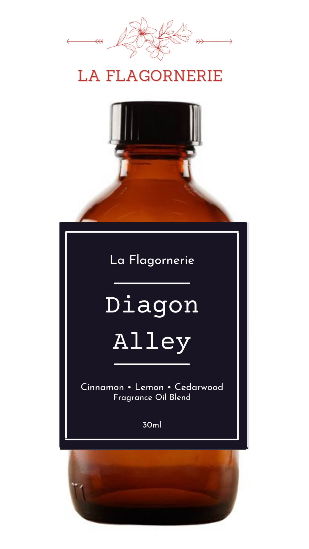 Diagon Alley Fragrance Oil Blend (Cinnamon, Lemon, Cedarwood)