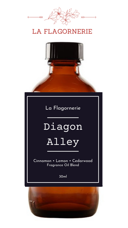 Diagon Alley Fragrance Oil Blend (Cinnamon, Lemon, Cedarwood)