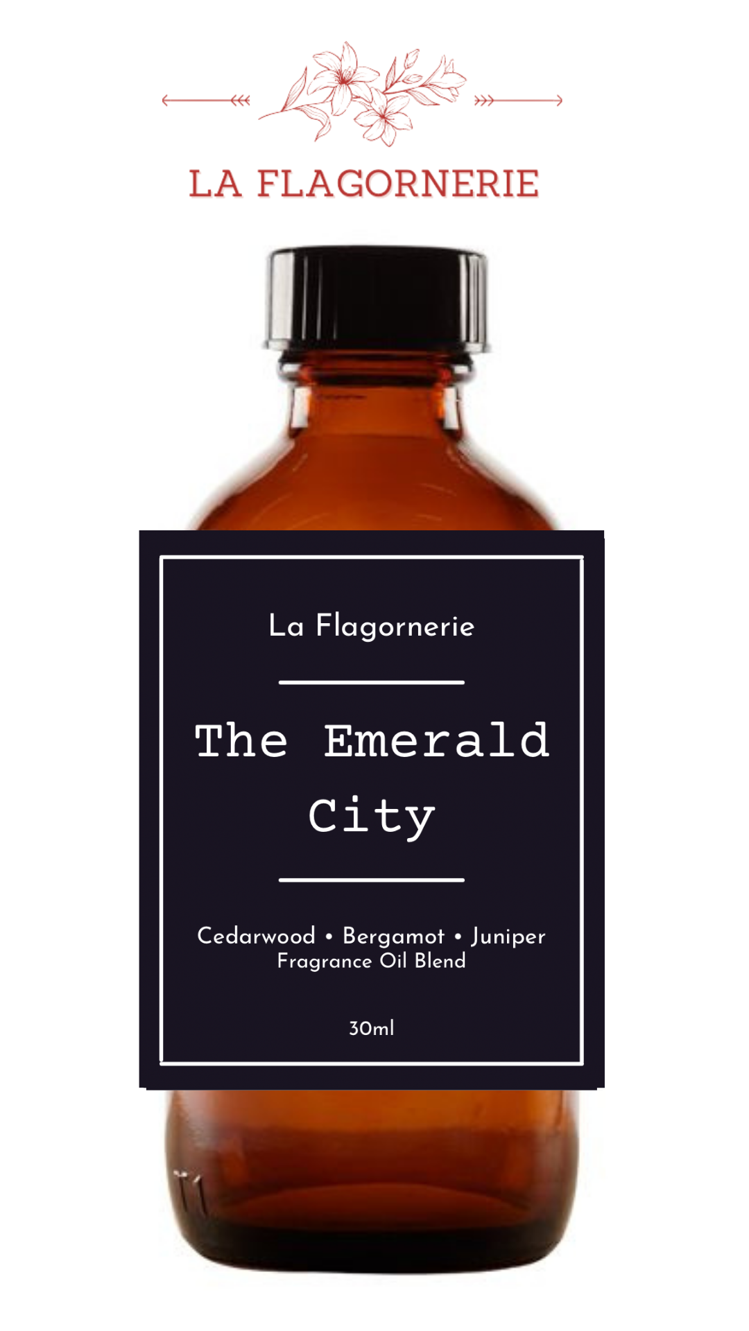 The Emerald City Fragrance Oil Blend (Cedarwood, Bergamot, Juniper)