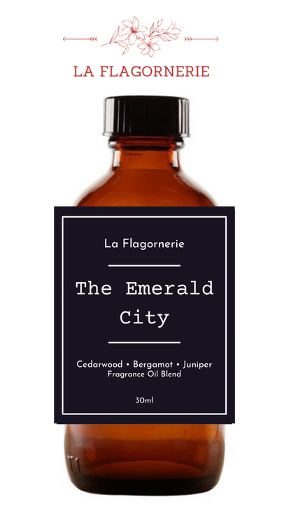 The Emerald City Fragrance Oil Blend (Cedarwood, Bergamot, Juniper)