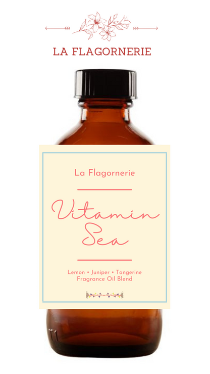 Vitamin Sea Fragrance Oil Blend (Lemon, Juniper, Tangerine)