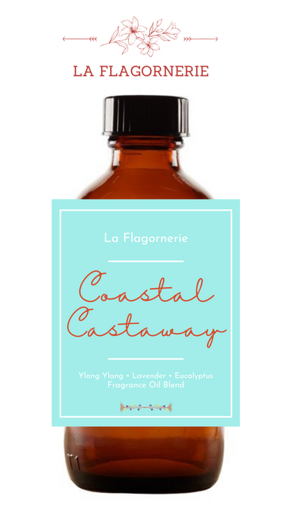 Coastal Castaway Fragrance Oil Blend (Ylang Ylang, Lavender, Eucalyptus)